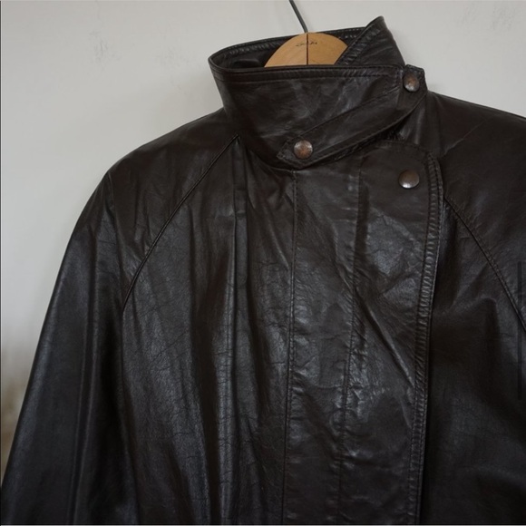 Vintage 1960's Canadian Union Made Leather Jacket - Picture 6 of 15